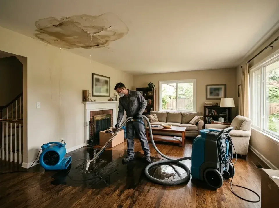 attic-pipe-burst-ceiling-drip-008 — frequently asked questions, Water Damage Restoration & Carpet Care in East Northport, NY